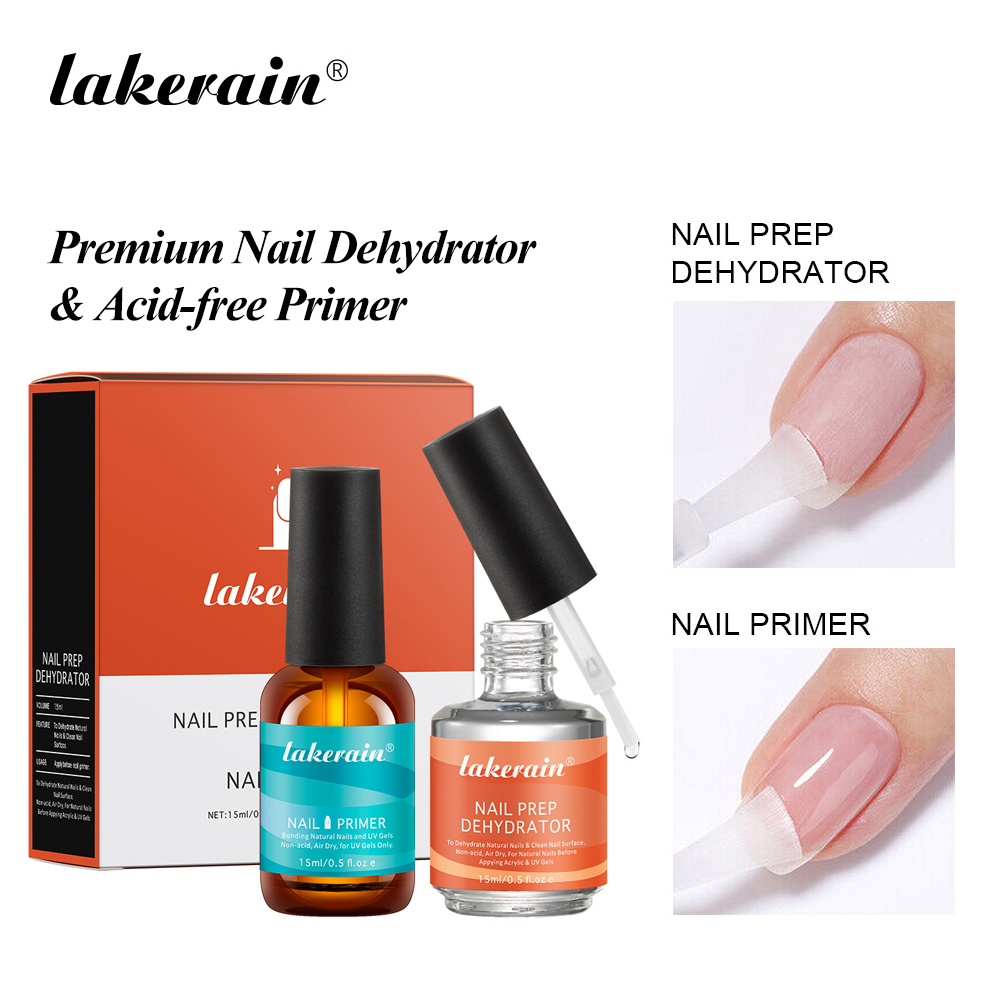 Nail Dehydrator Primer - 네일 프라이머 세트 빠른 건조 프렙