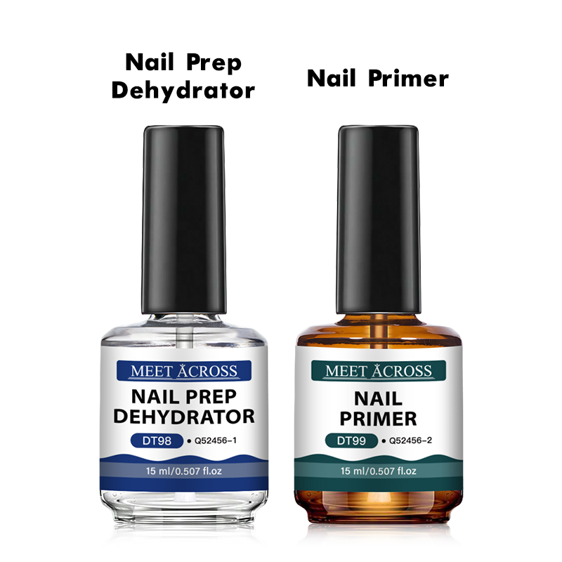 Nail Dehydrator Primer - 2개입 15ml 네일 프라이머 & 네일