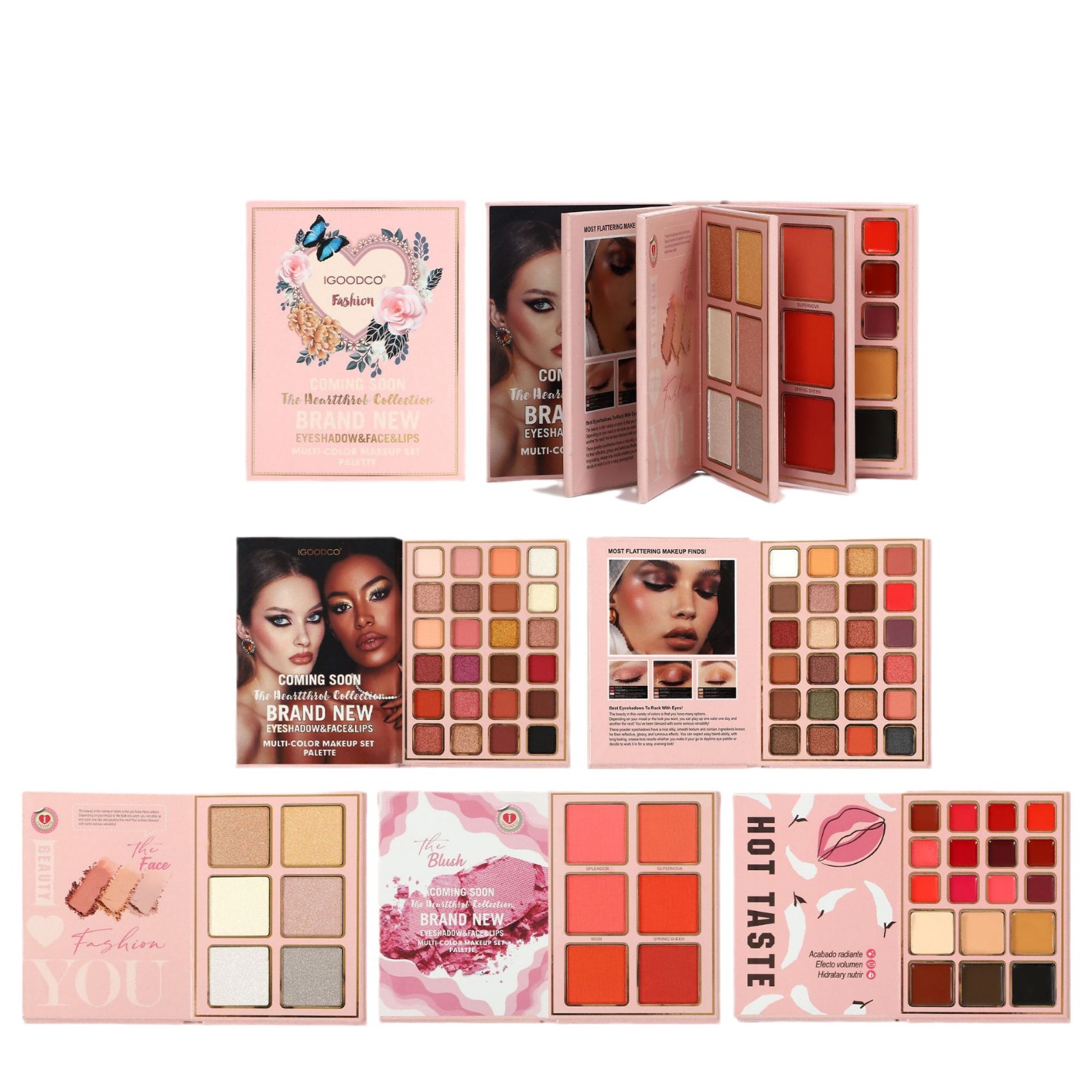 Beauty Makeup Book - 전문가용 78색 올인원 메이크업 팔레트 세트