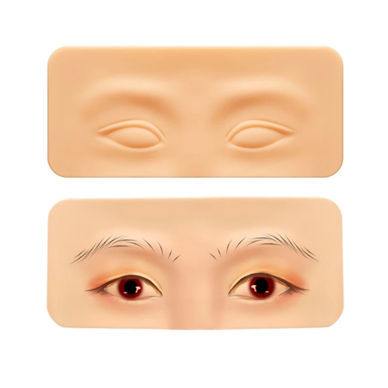 Beauty Makeup Academy - 프리미엄 5D 실리콘 눈썹 문신 연습용