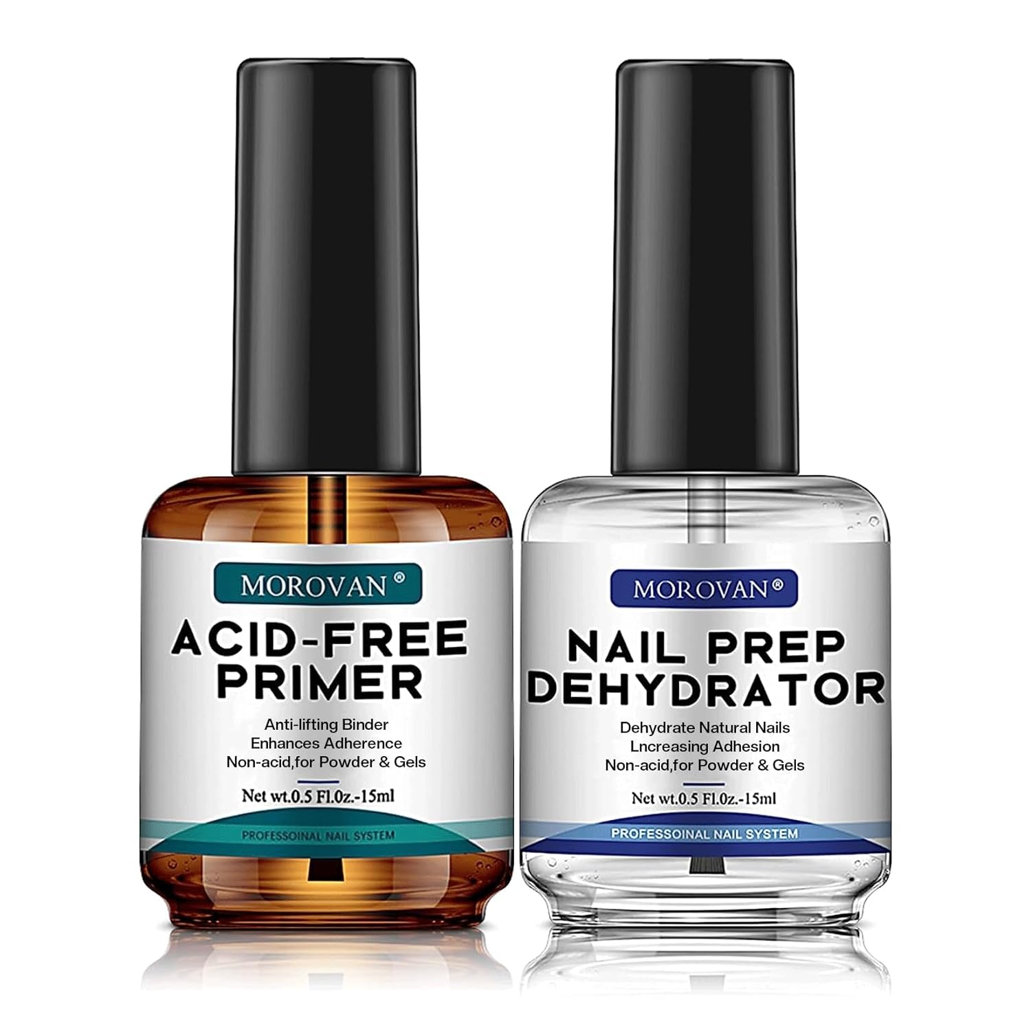 Nail Dehydrator Primer - 전문가용 천연 네일 준비 탈수기 및