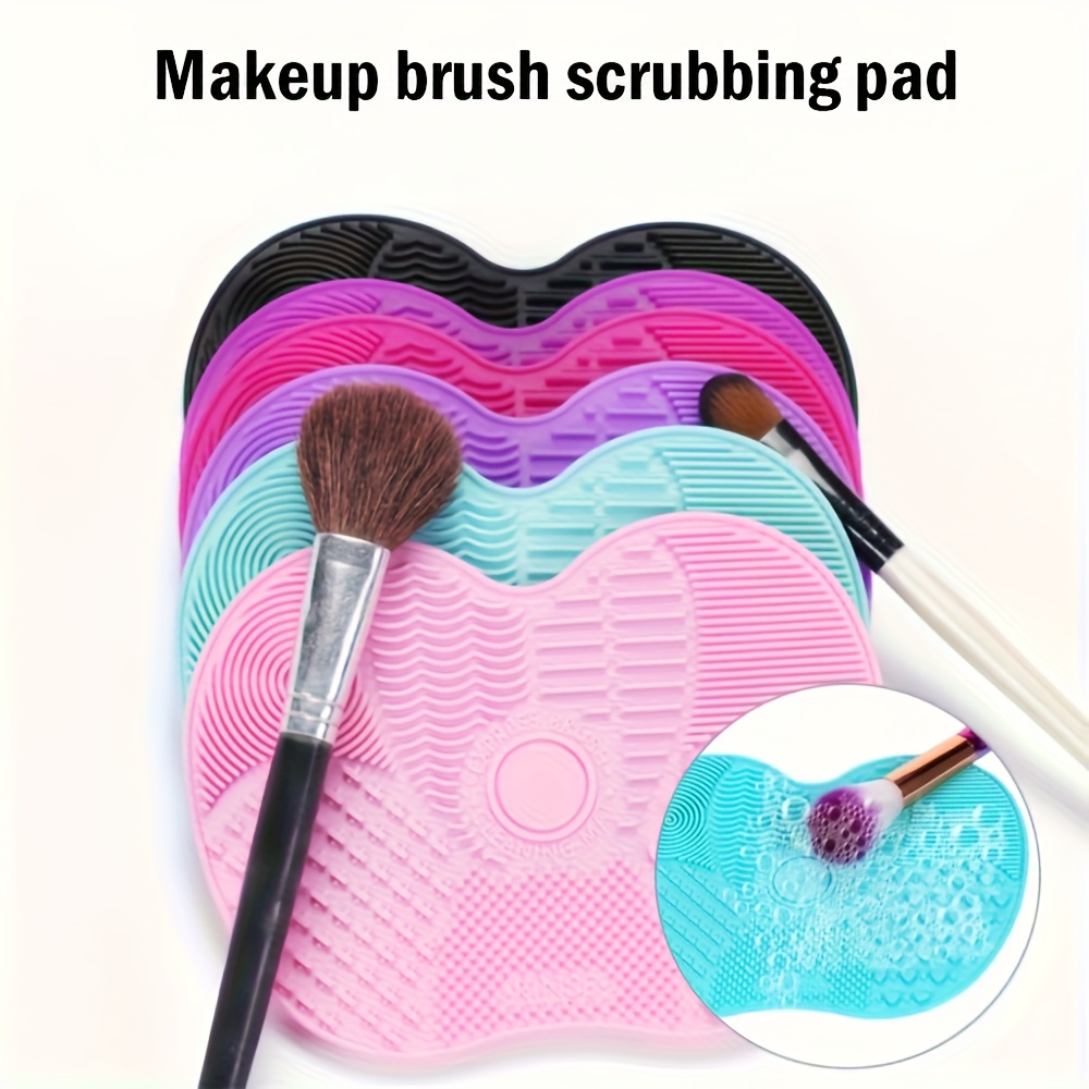 흡착컵이 있는 실리콘 사과 모양 메이크업 브러쉬 세척  - Beauty Makeup Brands 리뷰 및 가격