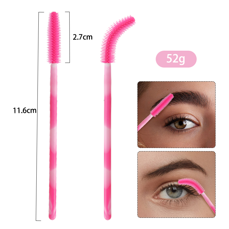 50/100Pcs 일회용 실리콘 속눈썹 브러쉬 컬러 아 - Beauty Makeup Brands 리뷰 및 가격