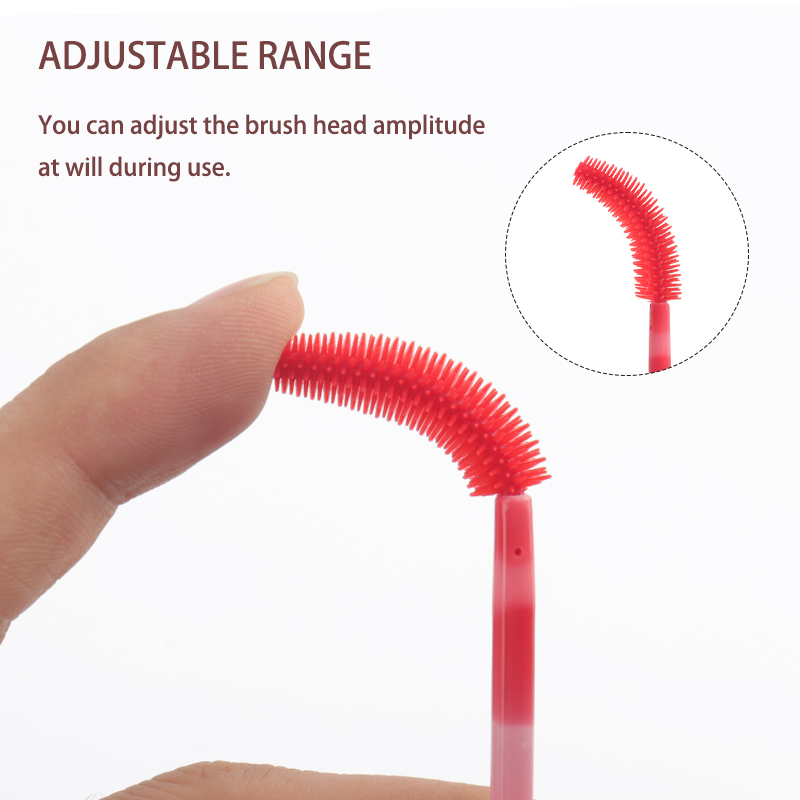 50/100Pcs 일회용 실리콘 속눈썹 브러쉬 컬러 아 - Beauty Makeup Brands 리뷰 및 가격