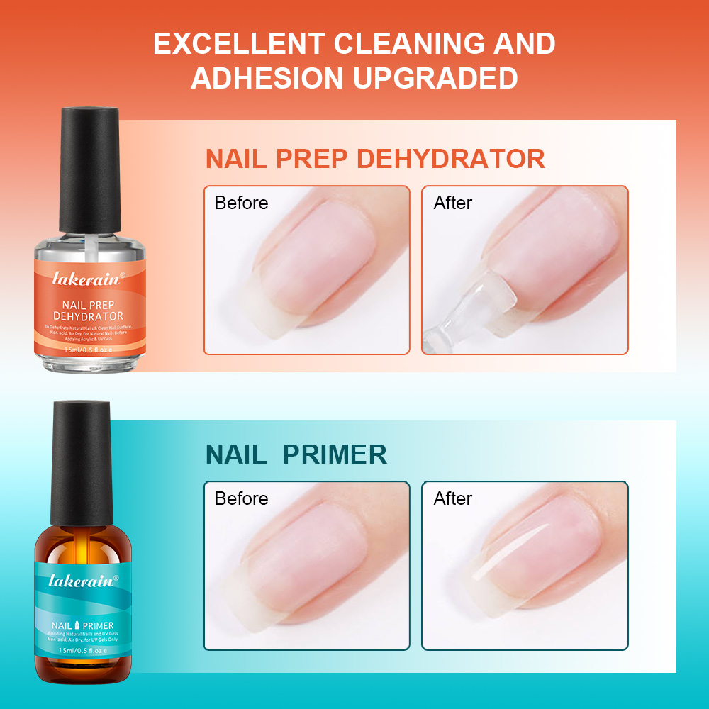 네일 프라이머 세트 빠른 건조 프렙 탈수제 클린 & 연 - Nail Dehydrator Primer 리뷰 및 가격