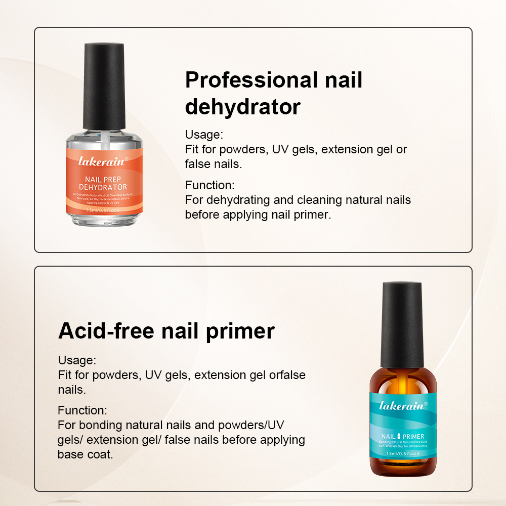 네일 프라이머 세트 빠른 건조 프렙 탈수제 클린 & 연 - Nail Dehydrator Primer 리뷰 및 가격