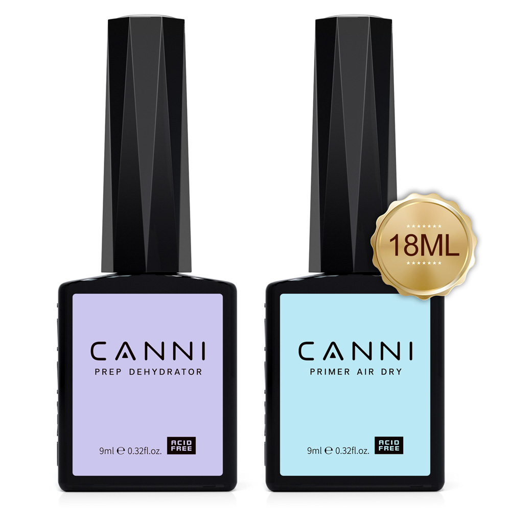 2개*9ml 핫세일 다이아몬드 템퍼드 탑 베이스 CAN - Nail Dehydrator Primer 리뷰 및 가격