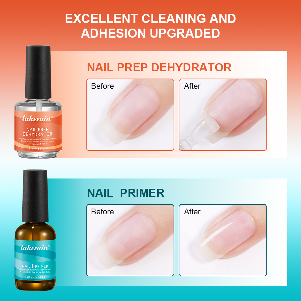 2Pcs 15ml 네일 준비 탈수기 젤 및 산성 프라이 - Nail Dehydrator Primer 리뷰 및 가격