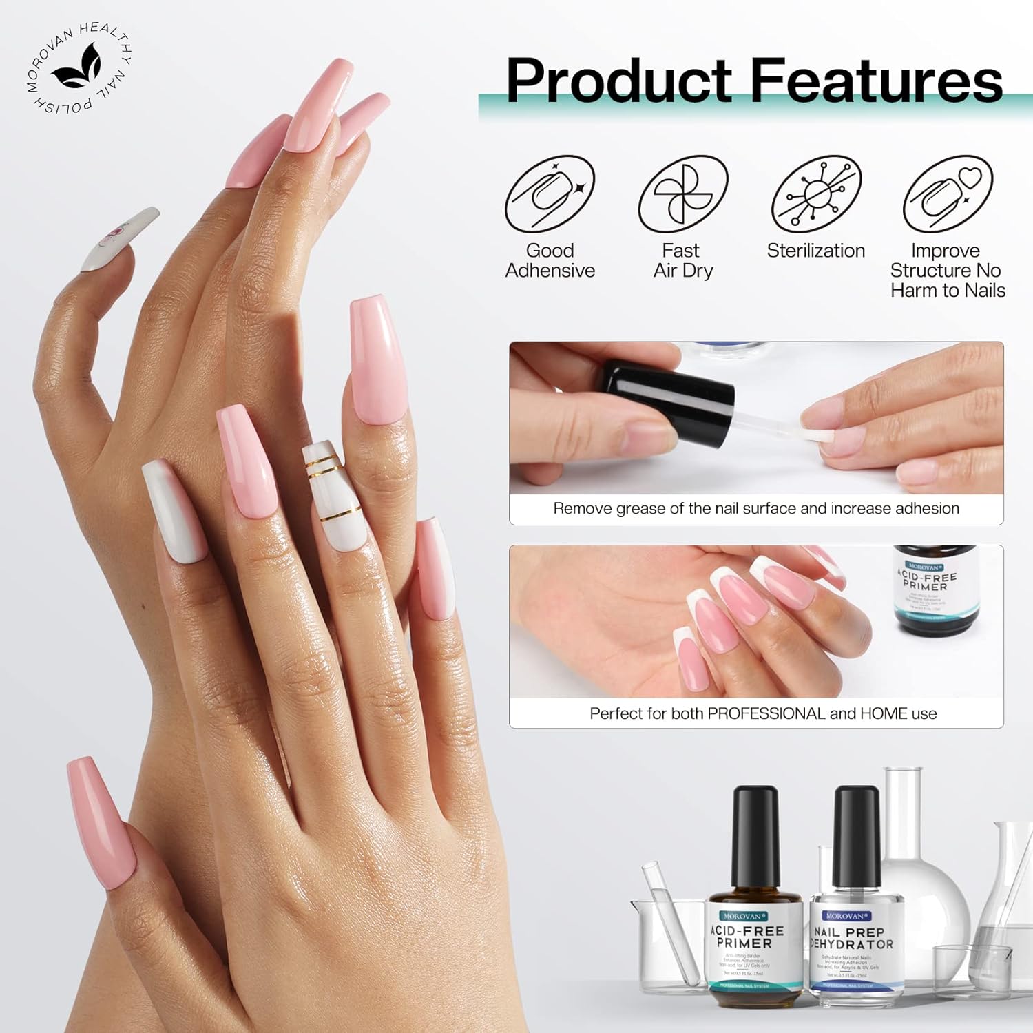 전문가용 천연 네일 준비 탈수기 및 네일 무산성 프라이 - Nail Dehydrator Primer 리뷰 및 가격
