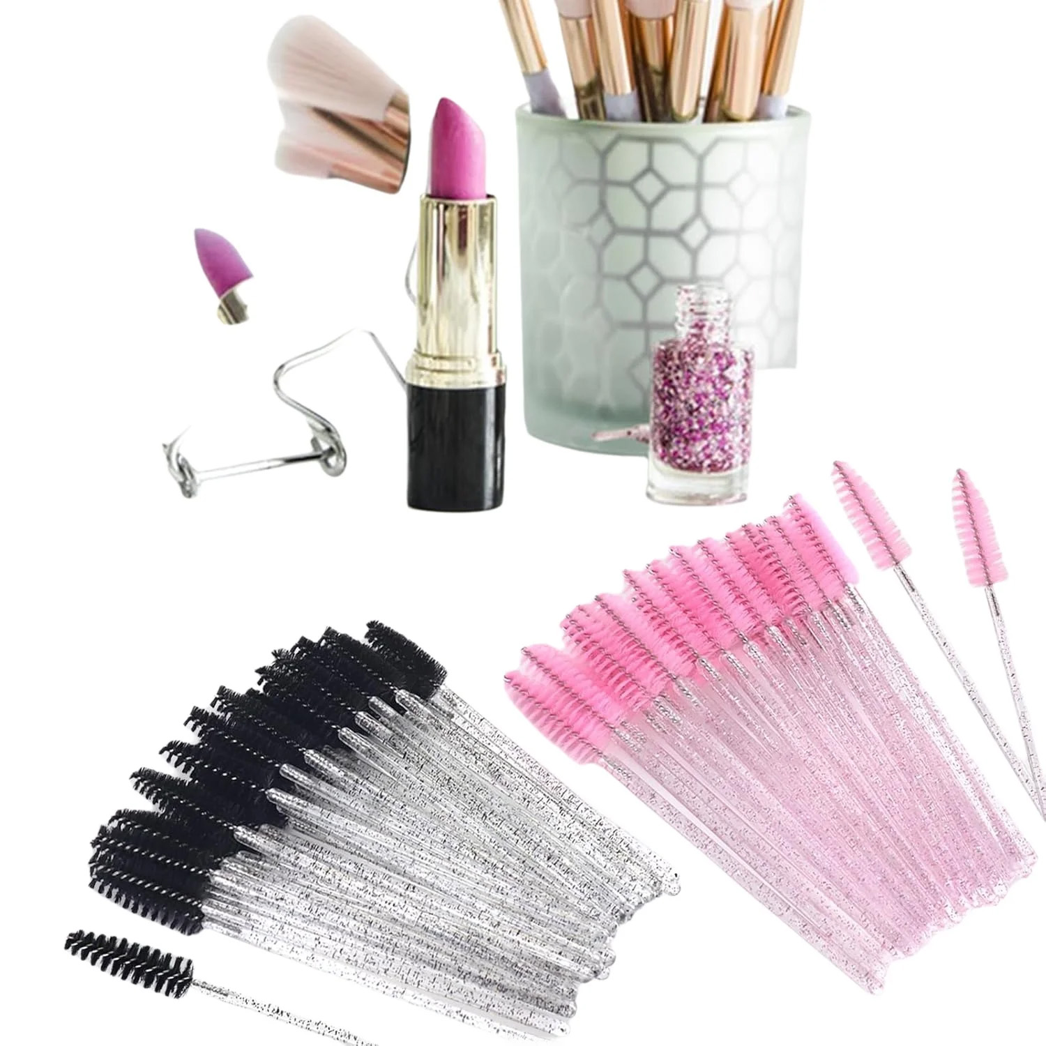 500개 속눈썹 브러쉬 완드, 뷰티 살롱 메이크업 도구 - Beauty Makeup Brands 리뷰 및 가격