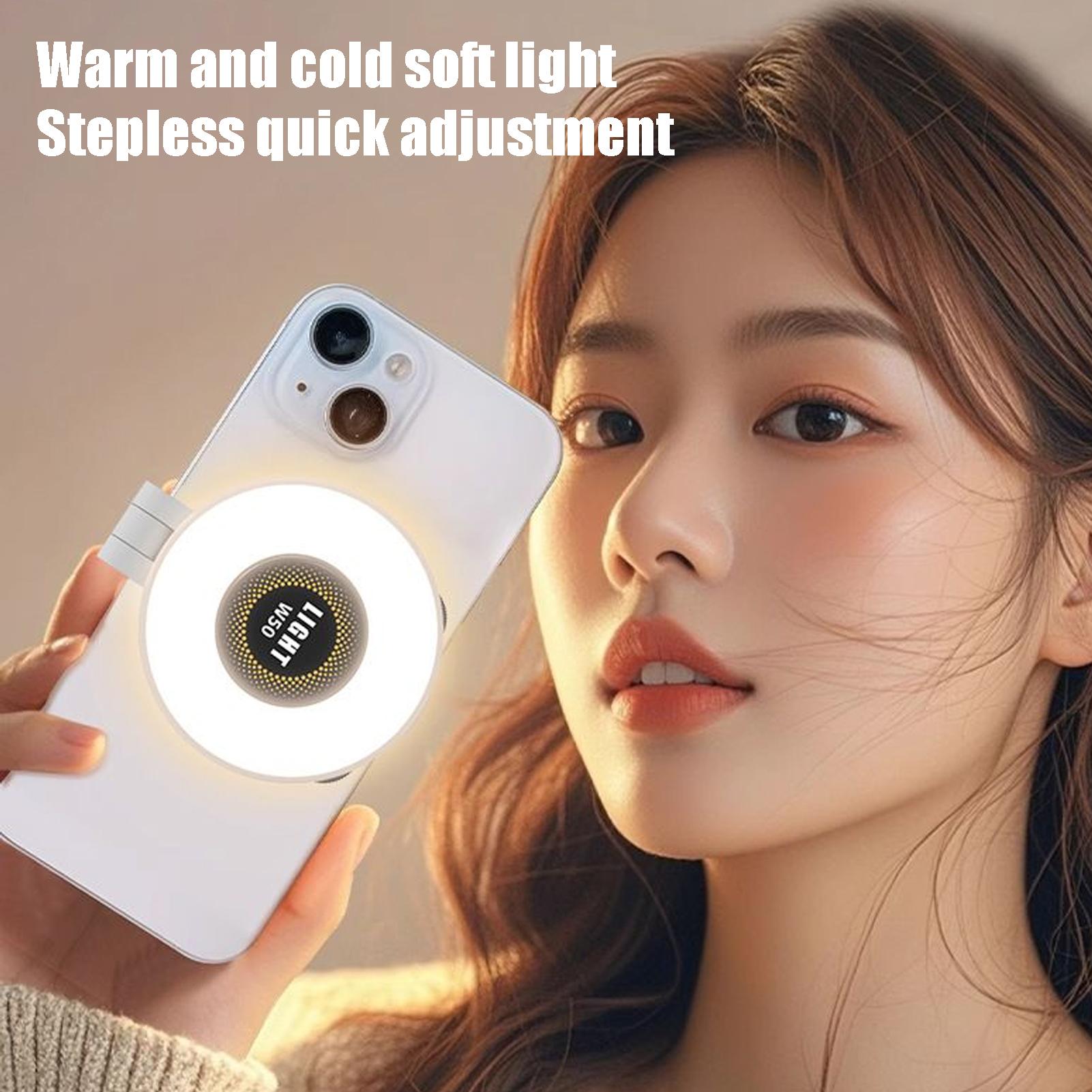 자석 셀카 라이트 3가지 모드 부드러운 조명 접이식 자 - Beauty Makeup Light 리뷰 및 가격