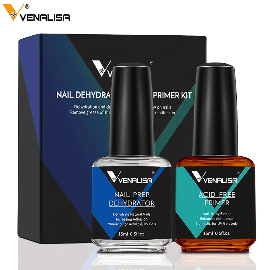2개 네일 프렙 탈수제 및 무산 프라이머 세트 (아크릴 - Nail Dehydrator Primer 리뷰 및 가격