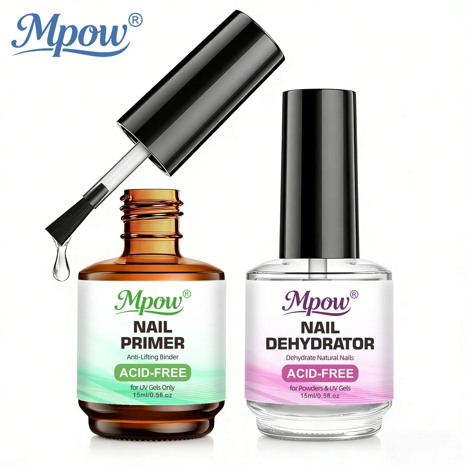 엠포우 1/2개입 15ml 네일 탈수제 & 무산 프라이 - Nail Dehydrator Primer 리뷰 및 가격