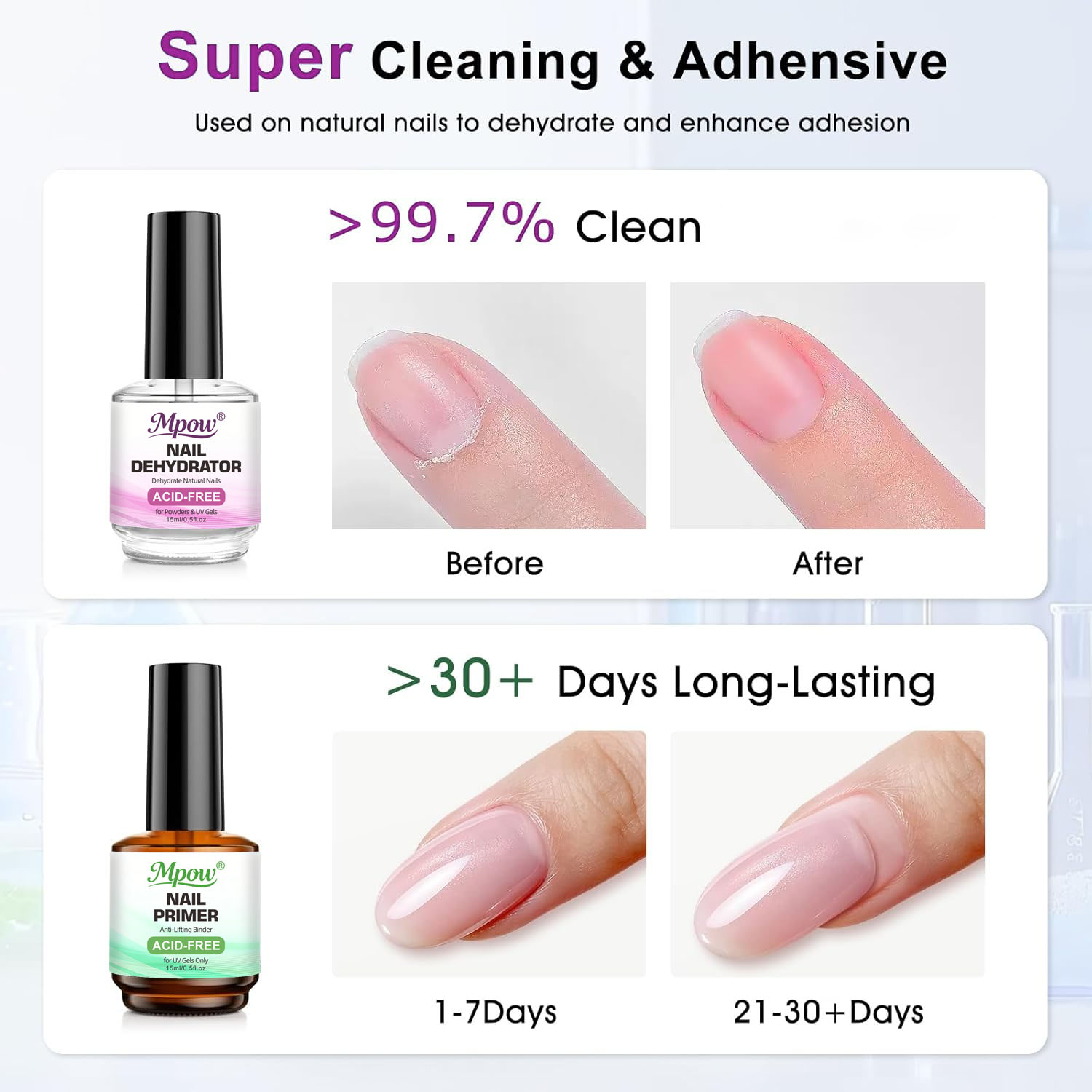 엠포우 1/2개입 15ml 네일 탈수제 & 무산 프라이 - Nail Dehydrator Primer 리뷰 및 가격