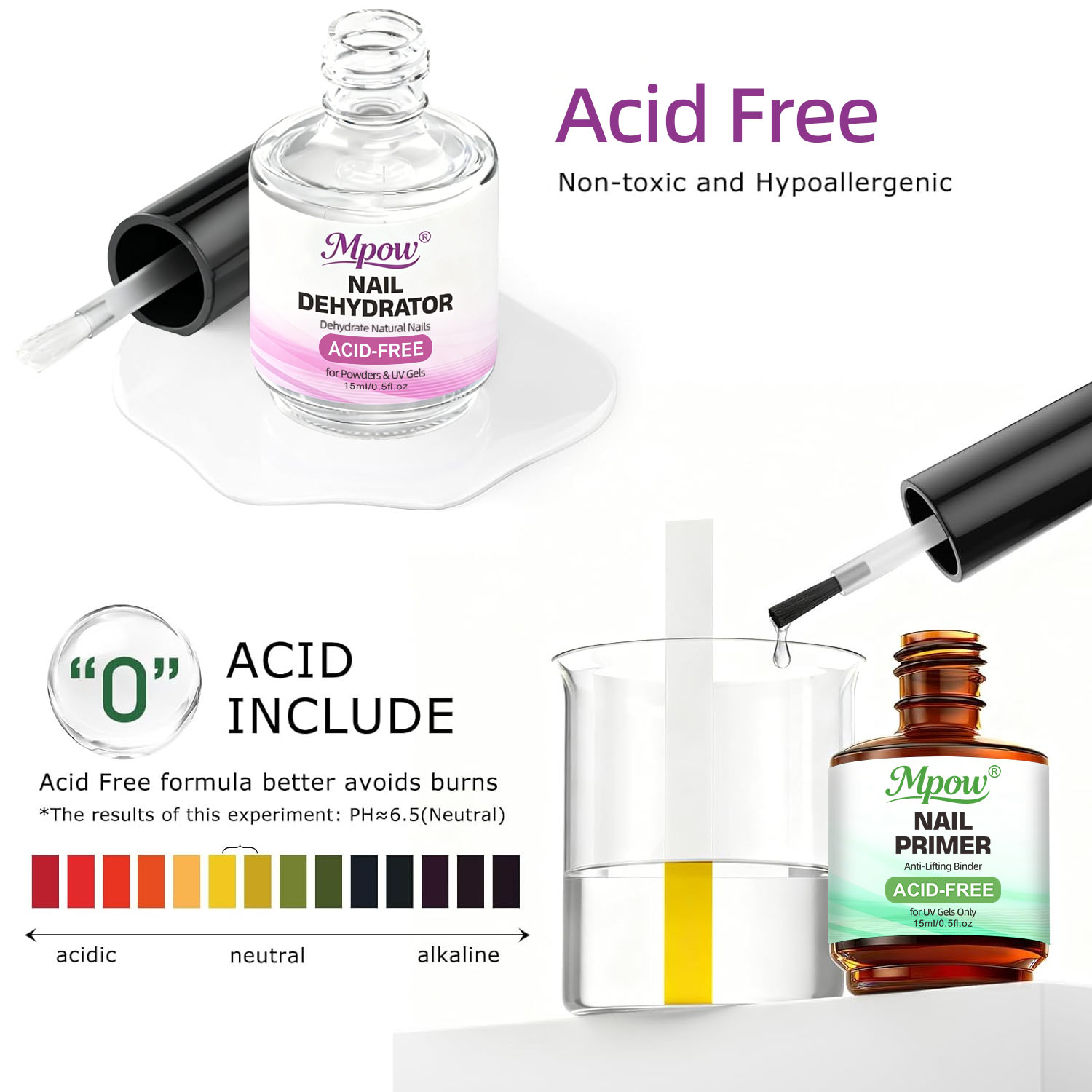 엠포우 1/2개입 15ml 네일 탈수제 & 무산 프라이 - Nail Dehydrator Primer 리뷰 및 가격