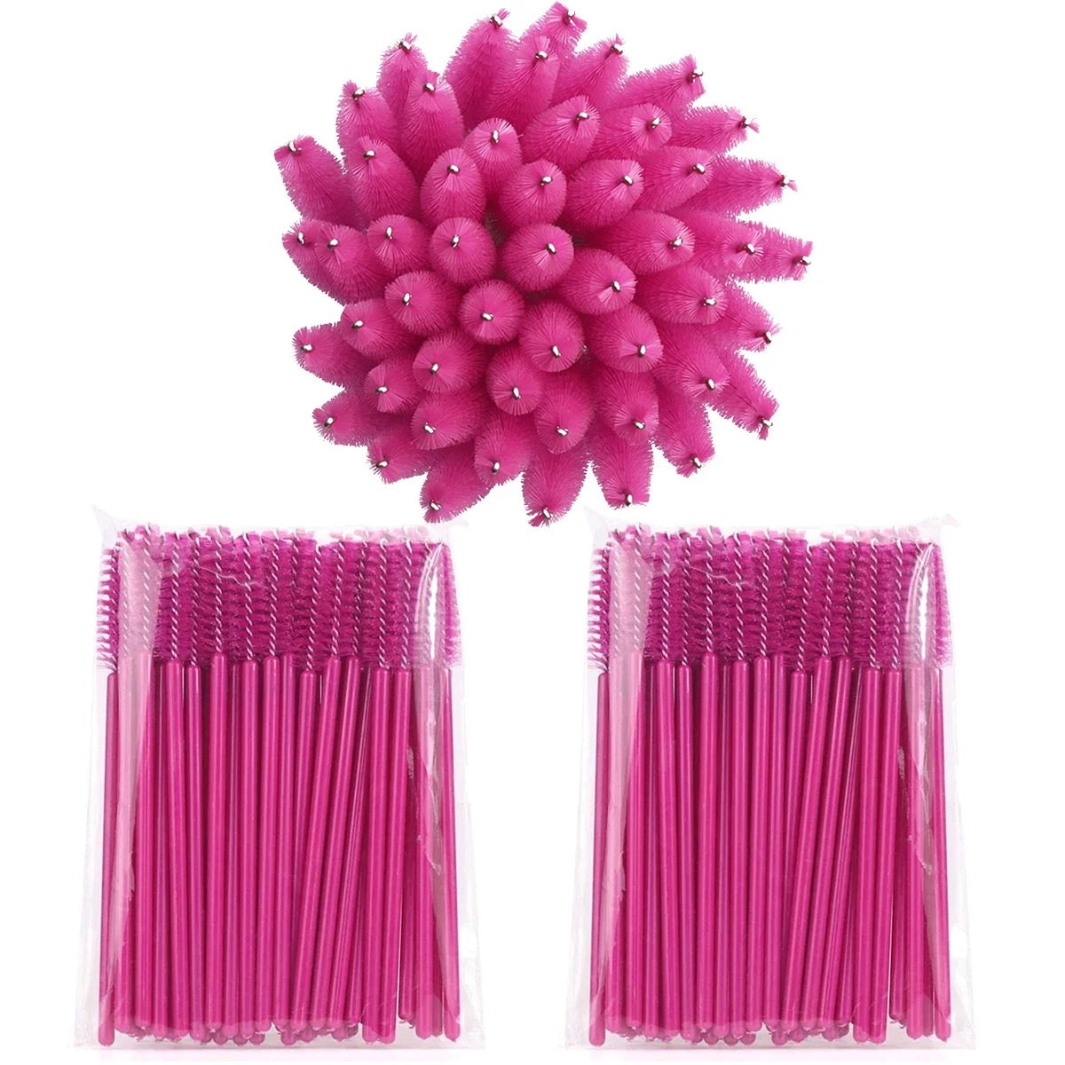 100pcs 일회용 속눈썹 브러쉬 Spoolies 마이 - Beauty Makeup Brands 리뷰 및 가격