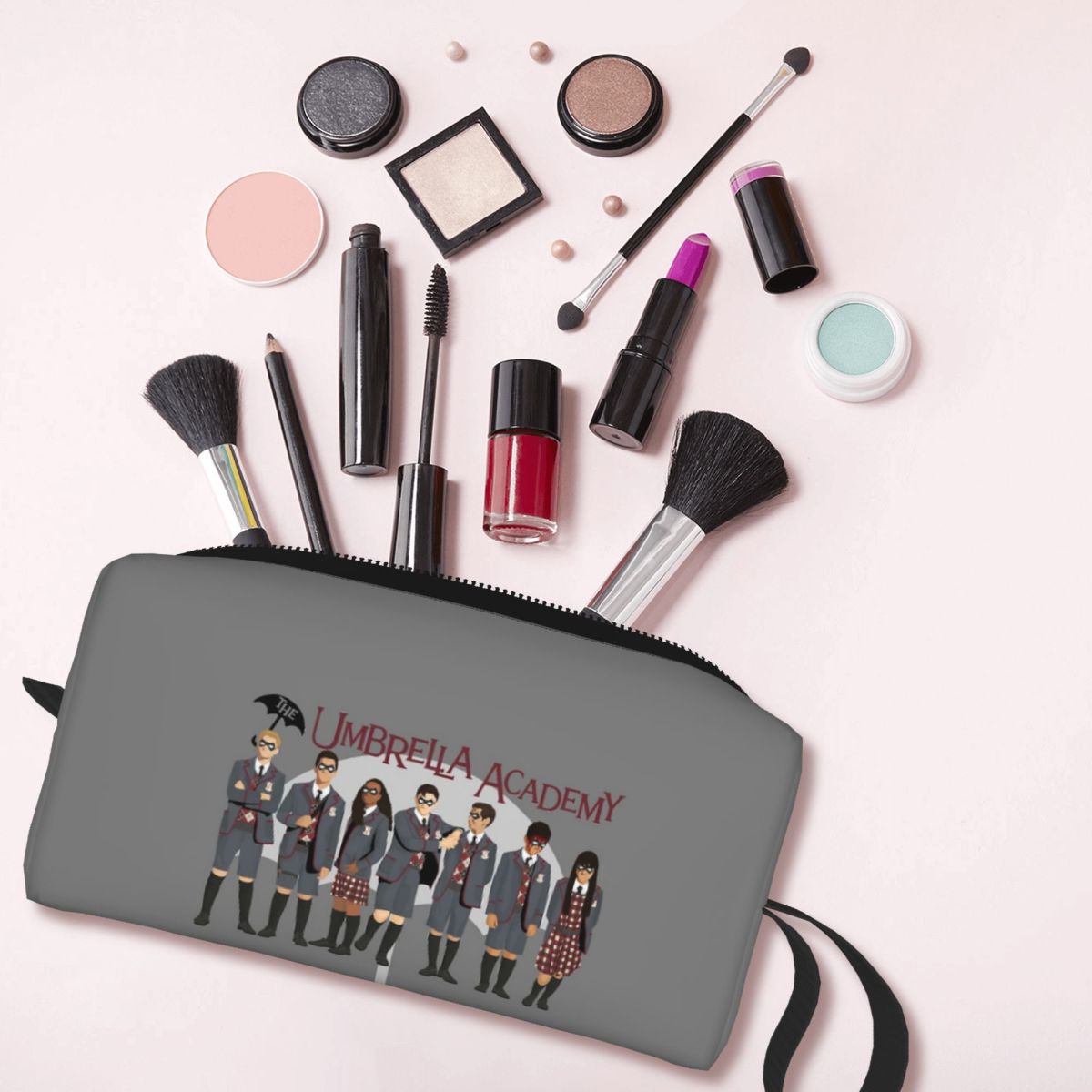 우산 아카데미 그룹 메이크업 가방 화장품 정리함 여성용 - Beauty Makeup Academy 리뷰 및 가격