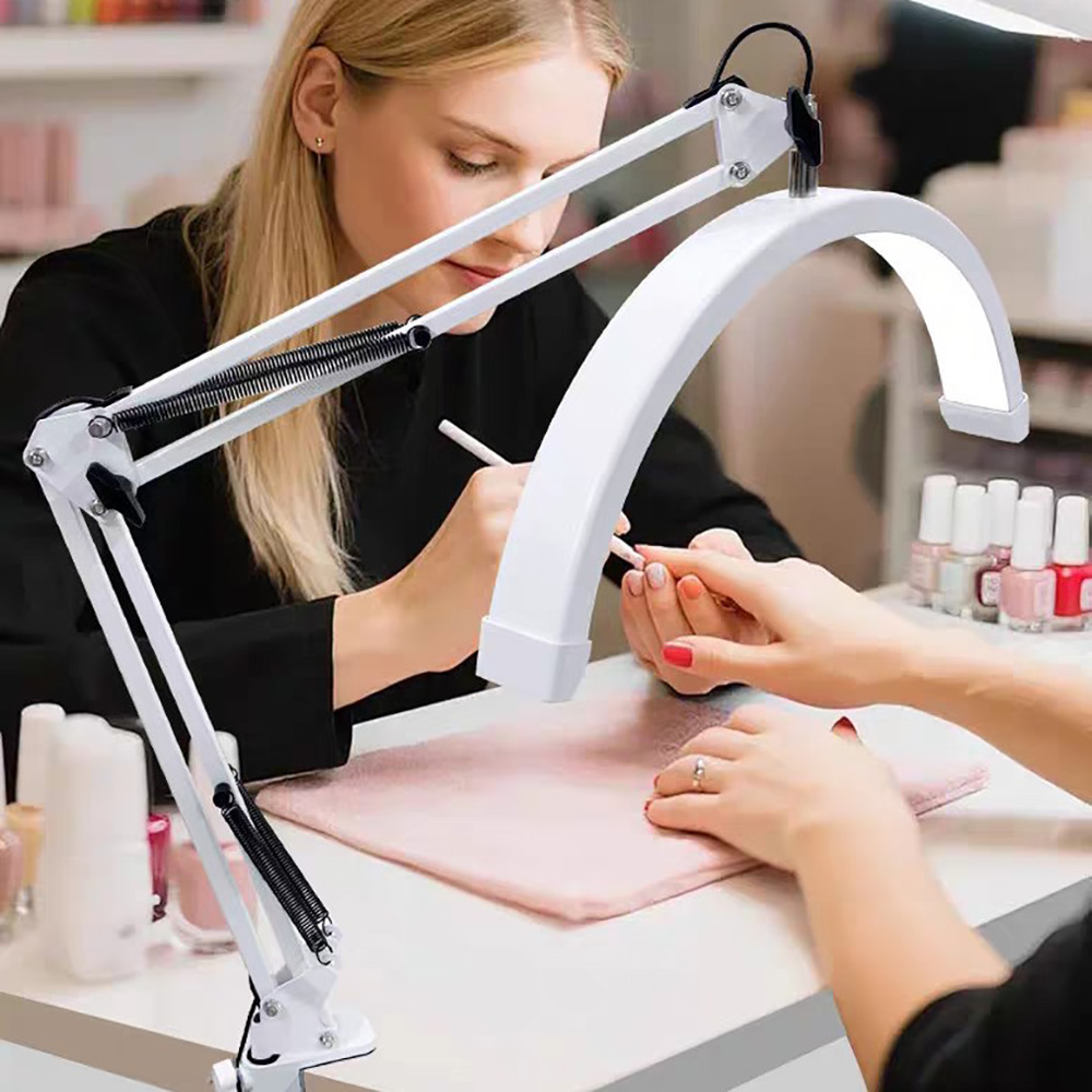 16인치 데스크탑용 클립형 조명기구, 뷰티 살롱, 눈썹 - Beauty Makeup Light 리뷰 및 가격