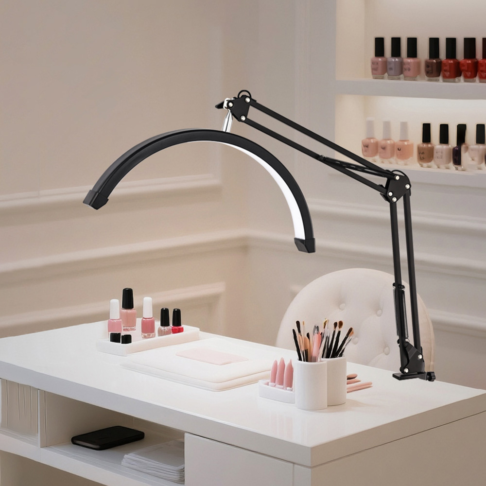 16인치 데스크탑용 클립형 조명기구, 뷰티 살롱, 눈썹 - Beauty Makeup Light 리뷰 및 가격